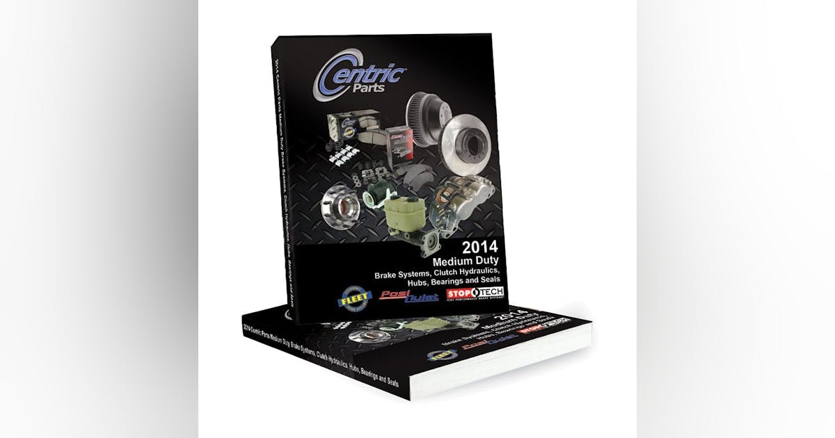 Centric Parts releases brake systems catalog and program guide for