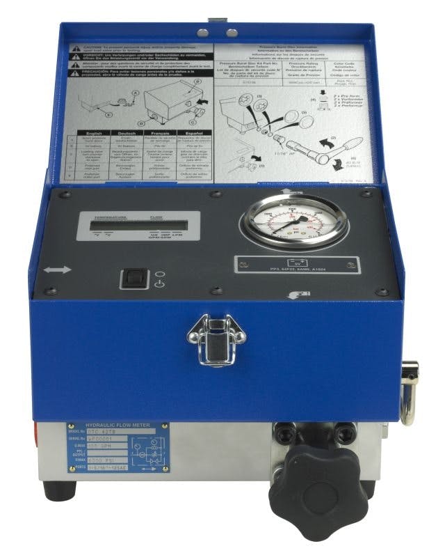 OTC Introduces Line of Hydraulic Flow Meters 20151021 Vehicle