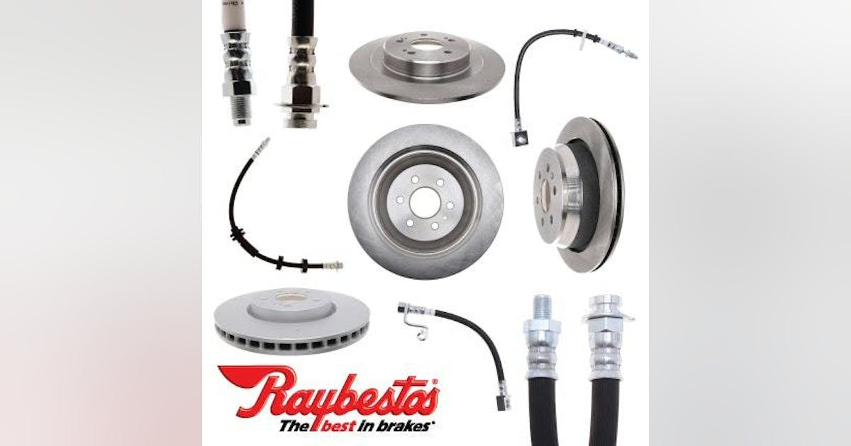 Raybestos Adds 64 Parts to Brake Portfolio Vehicle Service Pros