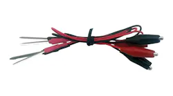 The 914X is ideal when space is limited for back probing. The additional foot of lead wire offers flexibility and assures a good connection with the voltmeter and the probe spoons are made in the United States.