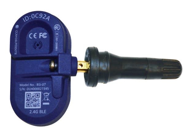 The new sensors are available in external (DY-BLE-E) and internal (DY-BLE-I) sensor options and were designed for vehicles without manufactured-installed TPMS. The sensors work with &ldquo;virtually any air-filled tire,&rdquo; according to JDI officials.