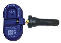 The new sensors are available in external (DY-BLE-E) and internal (DY-BLE-I) sensor options and were designed for vehicles without manufactured-installed TPMS. The sensors work with “virtually any air-filled tire,” according to JDI officials. The new sensors are available in external (DY-BLE-E) and internal (DY-BLE-I) sensor options and were designed for vehicles without manufactured-installed TPMS. The sensors work with “virtually any air-filled tire,” according to JDI officials.