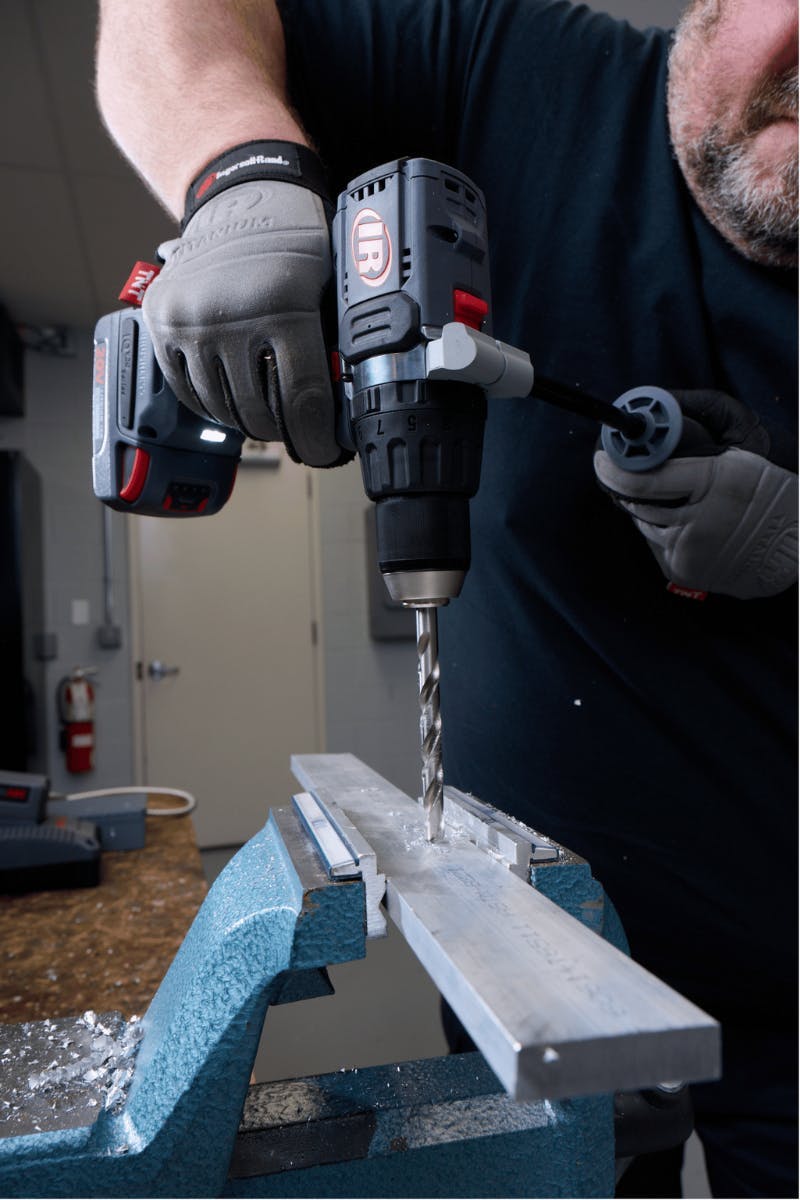 Ingersoll Rand Inc. has released the D5241 IQV20 Hammer Drill, a battery-powered, cordless tool with drill, driver and hammer drill modes.