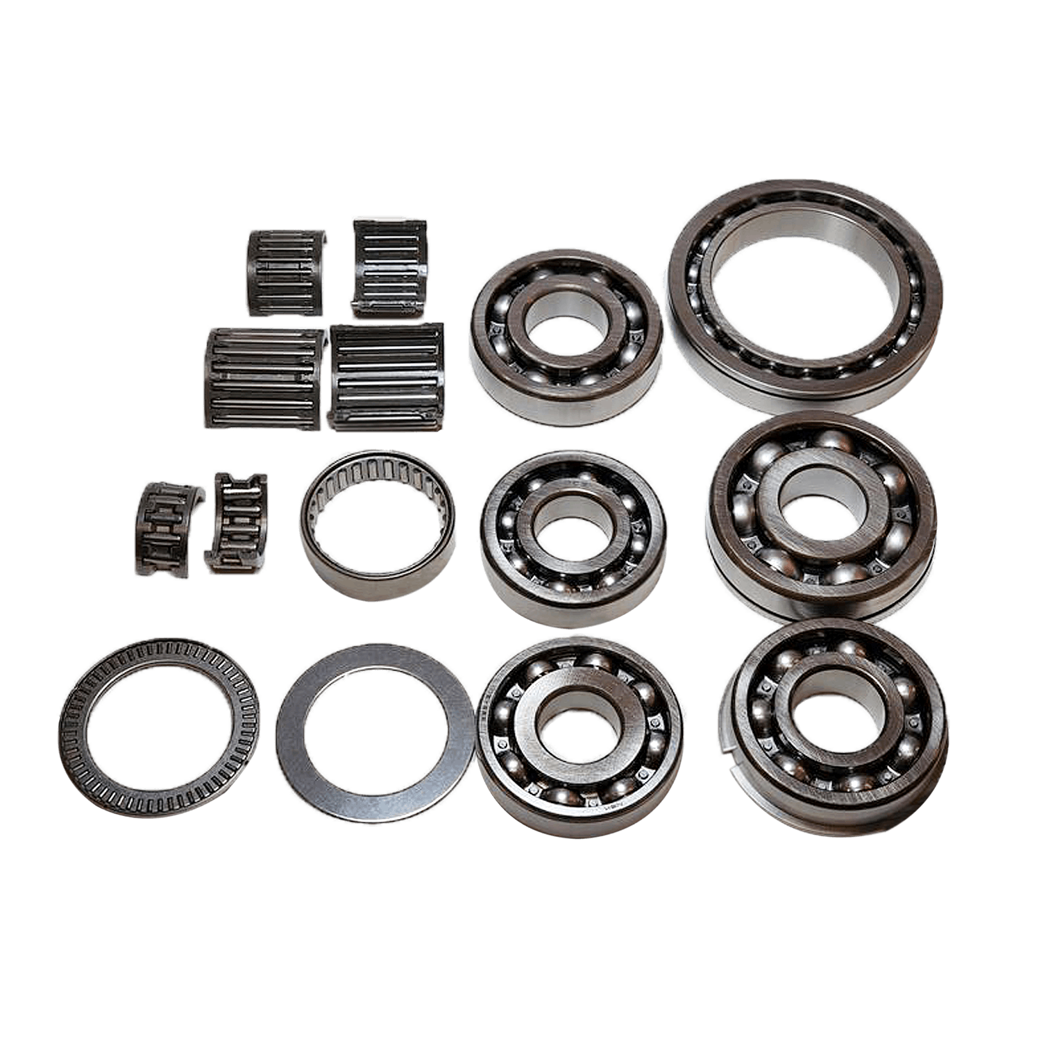 The Transfer Case Bearing Kits include assemblies for Toyota 4-Runner, Tacoma and Tundra.
