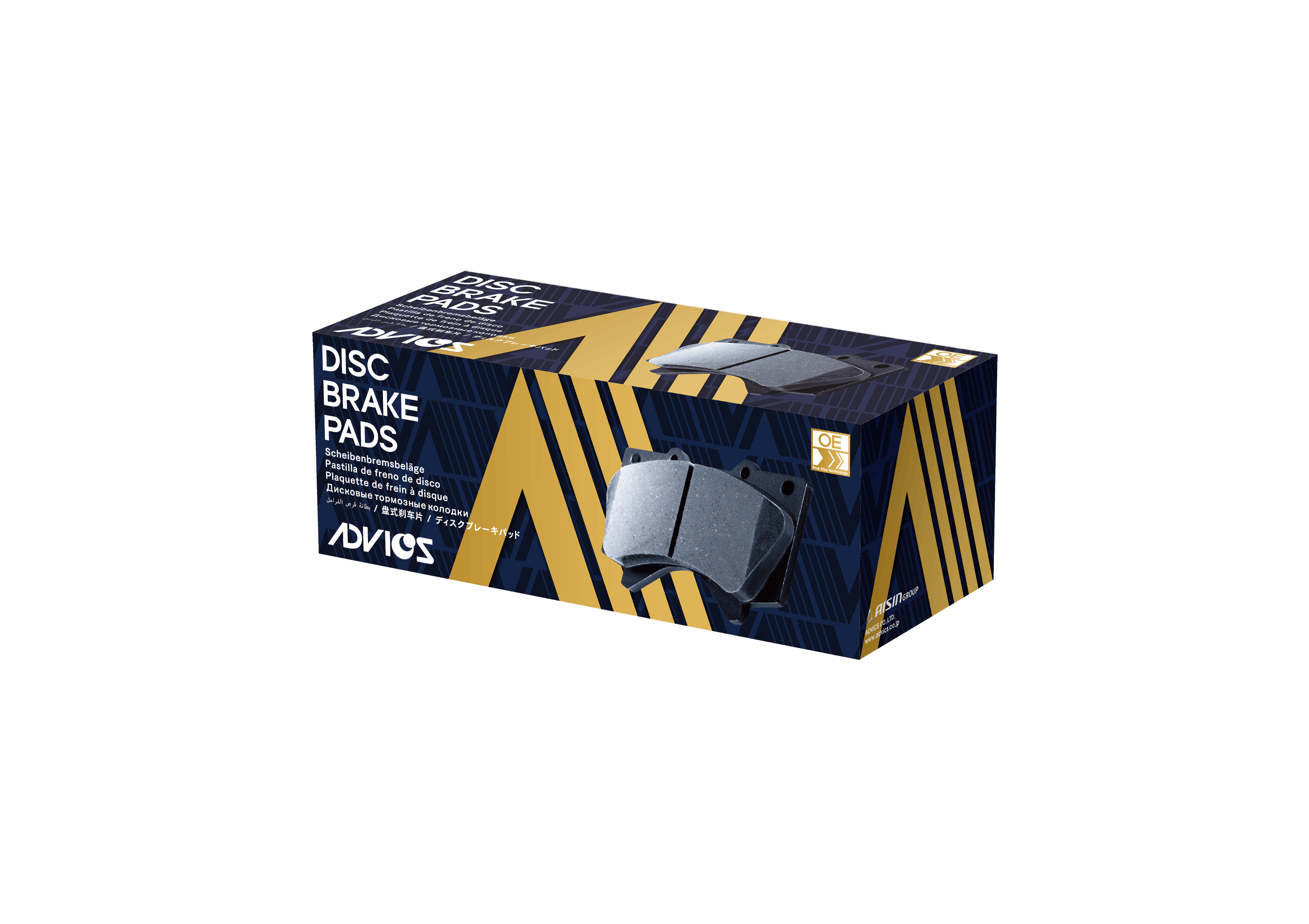According to ADVICS officials, during wear testing, ADVICS ultra-premium brake pads proved to have the same pedal feel compared to the OE equivalent product and minimal wear pattern, performing 46% better than OE brake pads.