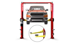 Features of the new lift include full clearance on EVs for easy battery service; short arm retraction; a larger pick-up range; and more. Features of the new lift include full clearance on EVs for easy battery service; short arm retraction; a larger pick-up range; and more.