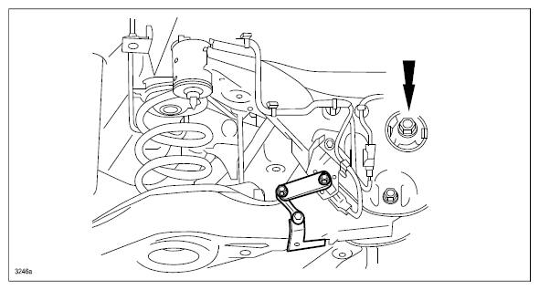 A new design rear differential mount bushing has been released on a cross member to eliminate the knocking noise.