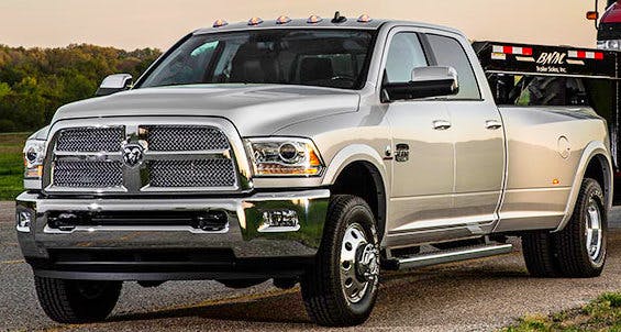 Some 2015 Ram trucks equipped with the halogen headlamp system may have low beam headlights that appear dim or yellow.