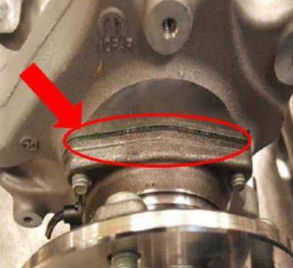 Area of application of Loctite 290.