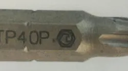 Special Tool bit P/N BTP40P.
