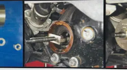 Use SST tools to service the oil seal.