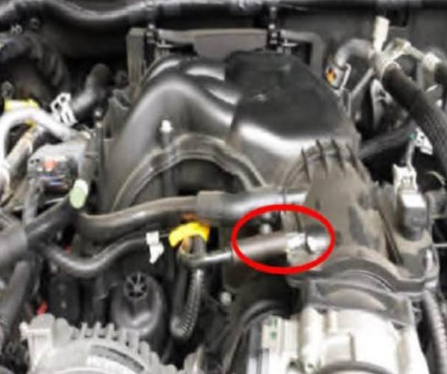 Hose location.