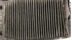Example of a dirty Prius batter intake filter.