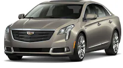The condition may be caused by an internal shock assembly issue. GM says not to replace shocks as pairs if only one shock has been found as the cause for the complaint.