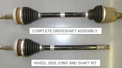 Hyundai offers shaft kits if a complete assembly replacement is not required.