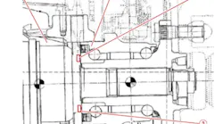1) Drive Shaft; 2) hub unit; 3) apply grease to the mating surface between rear hub unit and drive shaft.