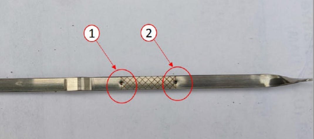 Note add and full marks on the dipstick.