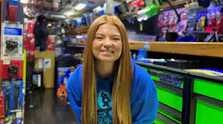 Hunter Castaneda, Cornwell Quality Tools distributor, had no intention of selling tools at first but she's now glad to be in the business.