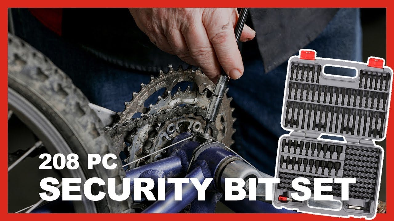 ARES 31023 💥 208pc Impact Security Bit Set 💥 premium industrial grade S2 steel bits