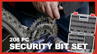 ARES 31023 💥 208pc Impact Security Bit Set 💥 premium industrial grade S2 steel bits