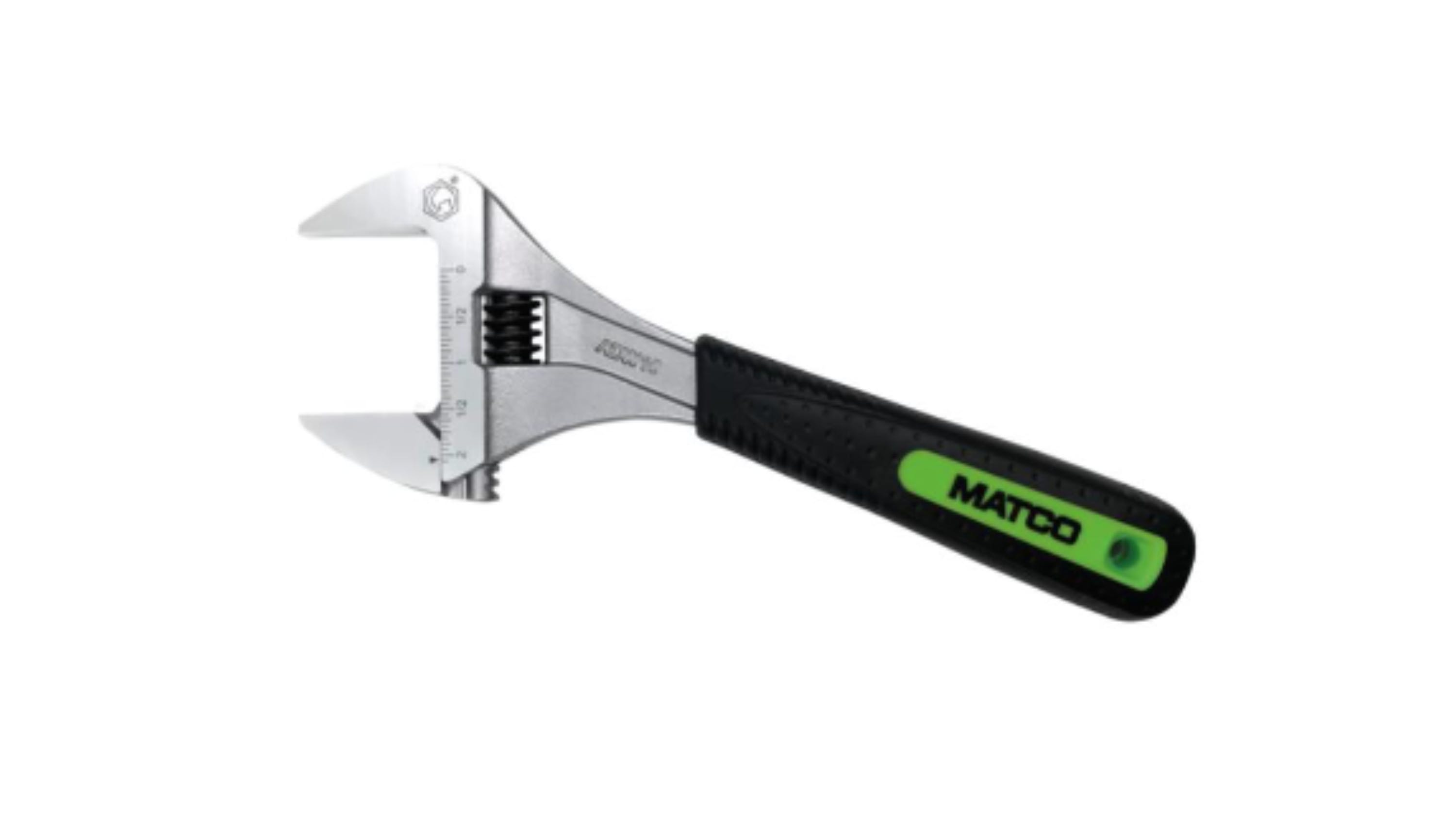 10' Super Wide Opening Adjustable Wrench, No. AW10