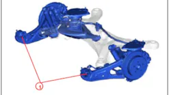 Toyota offers rear trailing arm assemblies for the Highlander featuring upgraded bushings.