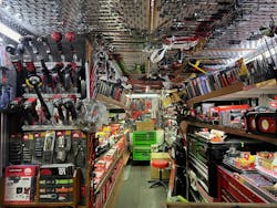Effertz is out making calls two days at a time, so she always makes sure her truck is fully stocked. Effertz is out making calls two days at a time, so she always makes sure her truck is fully stocked.