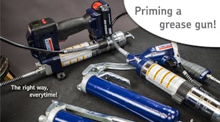Prime a grease gun the RIGHT way! - Lincoln Industrial #HOWTO