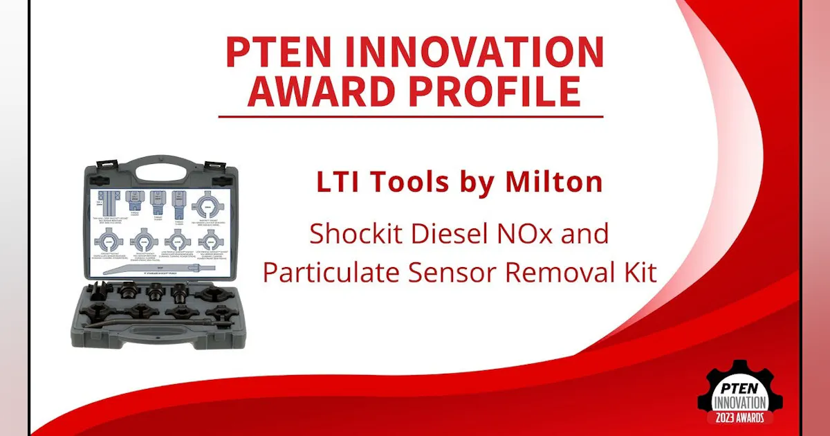 Video: Innovation Award Profile: LTI Tools by Milton Shockit Diesel NOx ...