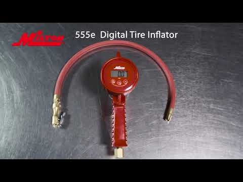 555e Digital Tire Inflator Gauge