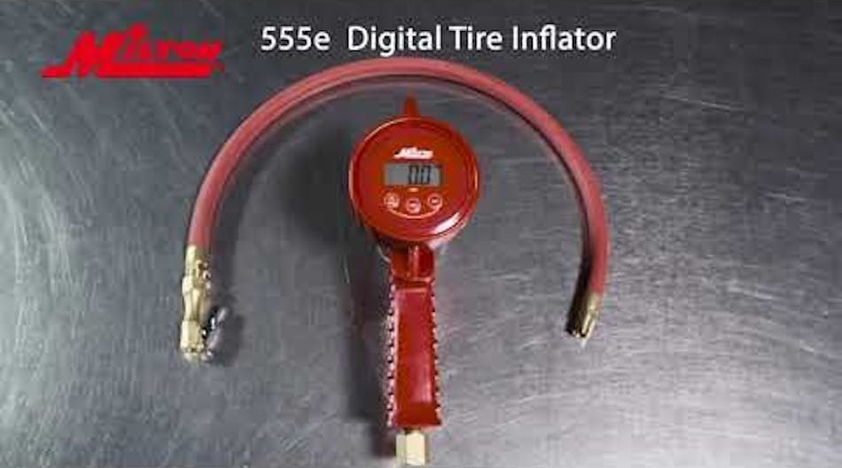 555e Digital Tire Inflator Gauge