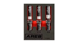 Up Close: ARES Tool 3-pc Spring Loaded Universal Joint Magnetic Spark Plug Socket Set Up Close: ARES Tool 3-pc Spring Loaded Universal Joint Magnetic Spark Plug Socket Set