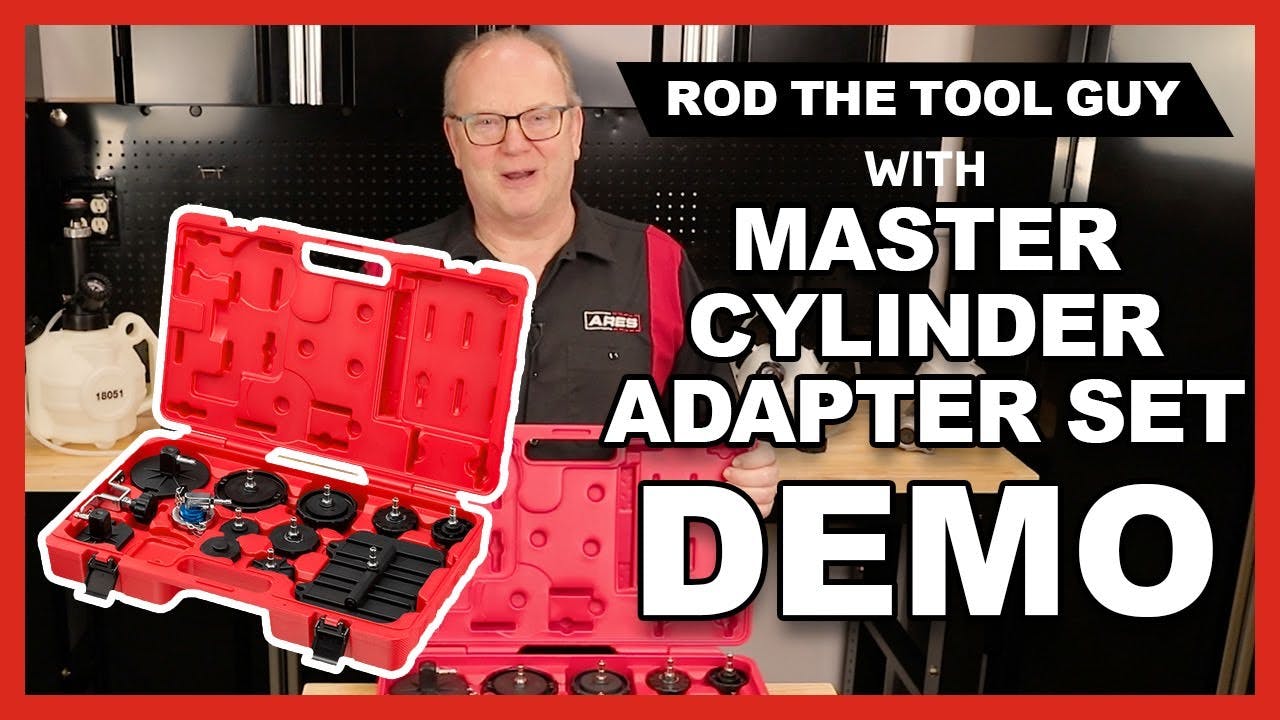 Rod the Tool Guy's deep-dive into ARES Tool 18007 12pc Master Cylinder Adapter Set 🔥 #brakeservice
