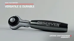 Dual-Flex Ratchet, 72-Teeth with Pivoting Handle & Rotating Head (OBS-SR14, OBS-SR38)