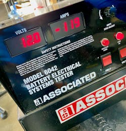 Figure 4 &mdash; Associated Equipment 6042 Battery Alternator Starter Tester