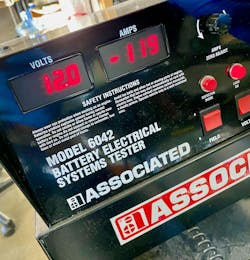 Figure 4 — Associated Equipment 6042 Battery Alternator Starter Tester Figure 4 — Associated Equipment 6042 Battery Alternator Starter Tester