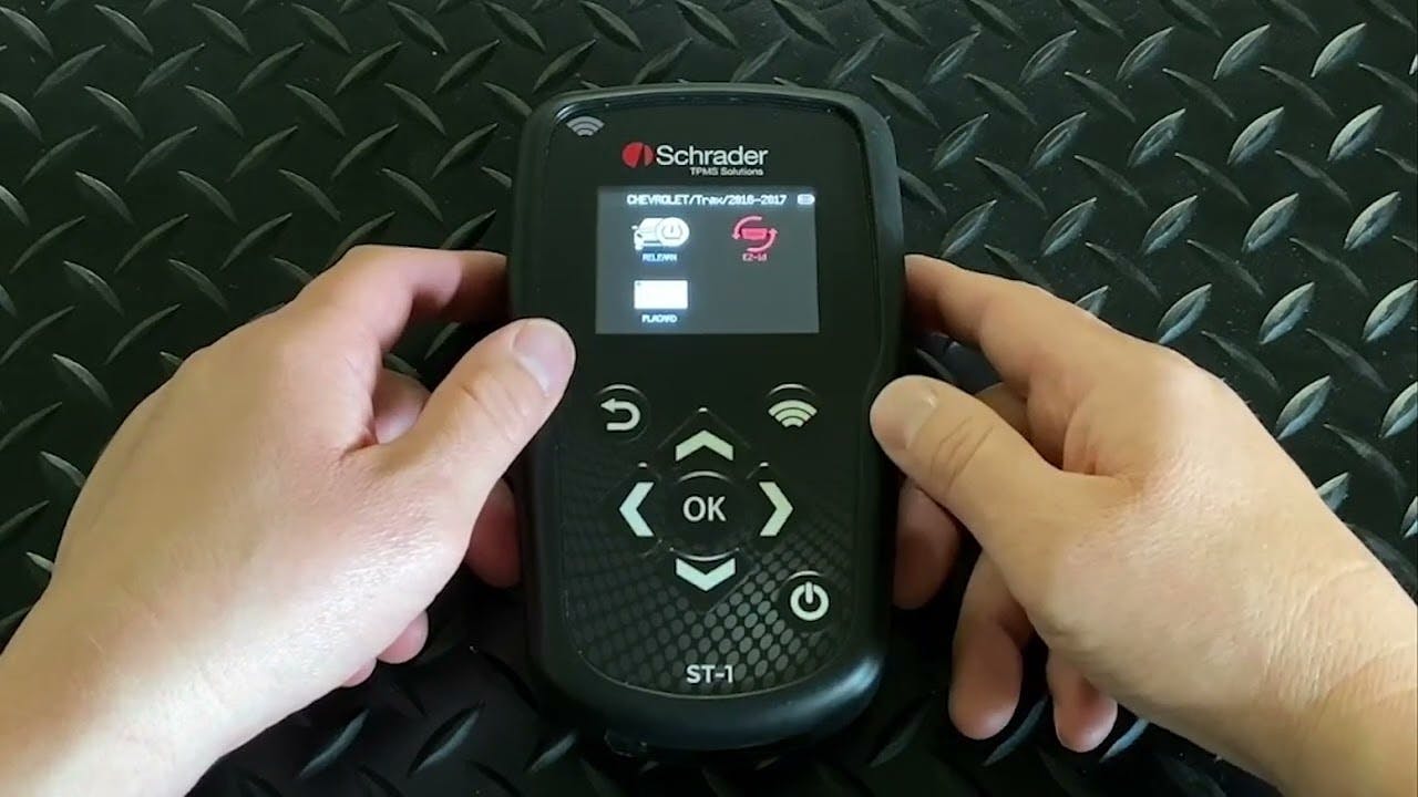 ST-1 TPMS Tool - How to Use the Service Button?