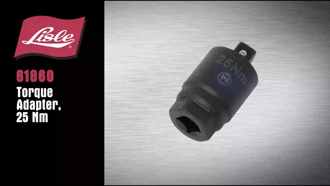 Lisle 61860 Torque Adapter, 25 Nm