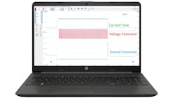 Figure 4 - Before condemning any high-pressure fuel system components, a test of the circuitry related to the fuel volume regulator valve (and the performance of the valve itself) was conducted using a multi-trace digital storage oscilloscope. Figure 4 - Before condemning any high-pressure fuel system components, a test of the circuitry related to the fuel volume regulator valve (and the performance of the valve itself) was conducted using a multi-trace digital storage oscilloscope.