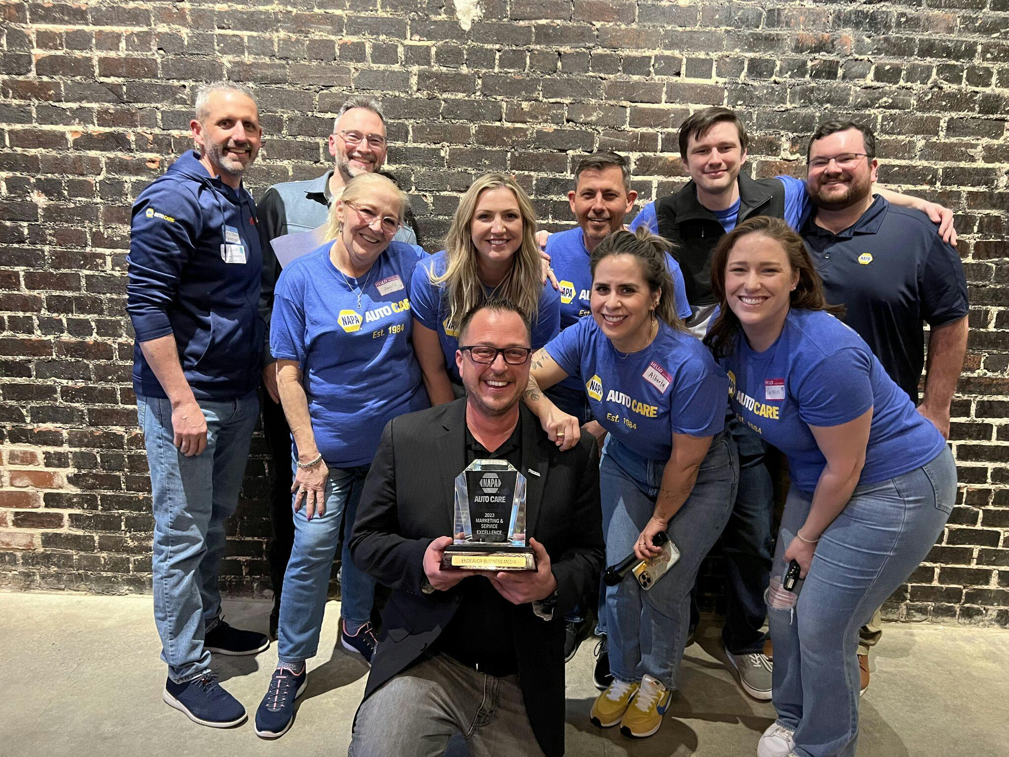'I am grateful for the partnership the Vehicle Repair Group has formed with NAPA Auto Care, and we are honored to receive this distinguished award,&rdquo; said Chris Messer, VP/group publisher of the Endeavor Business Media Vehicle Repair Group.