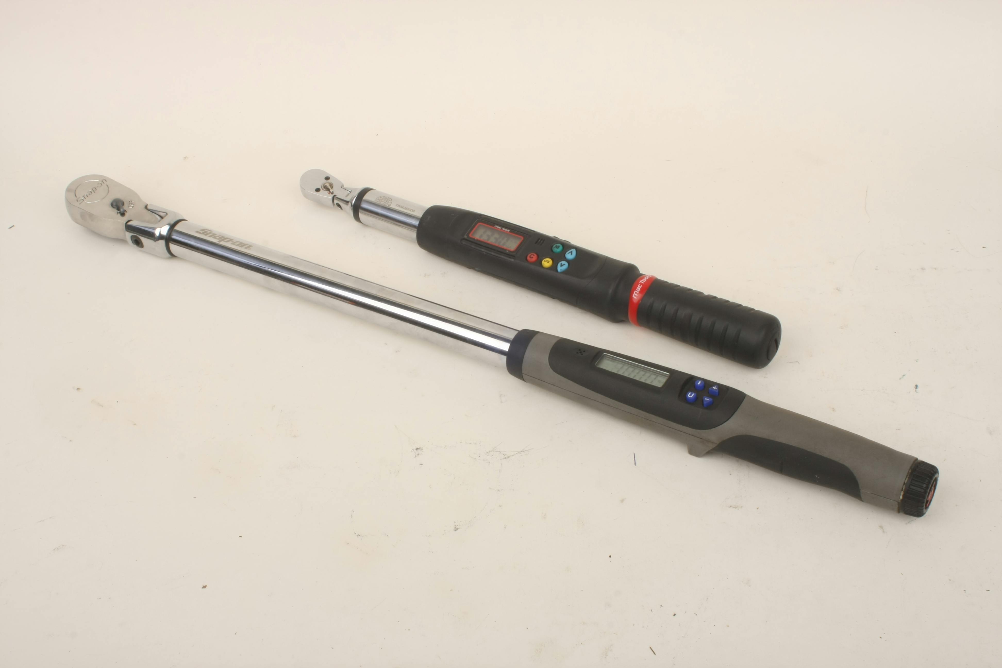 Today&rsquo;s electronic digital torque wrenches offer ease of use in addition to superb accuracy. Depending on the specific model, you can easily switch formats between ft-lb, in-lb, Nm, mKg and cmKg. Versions are offered in &frac14;-inch drive, &frac12;-inch drive and &frac34;-inch drive.