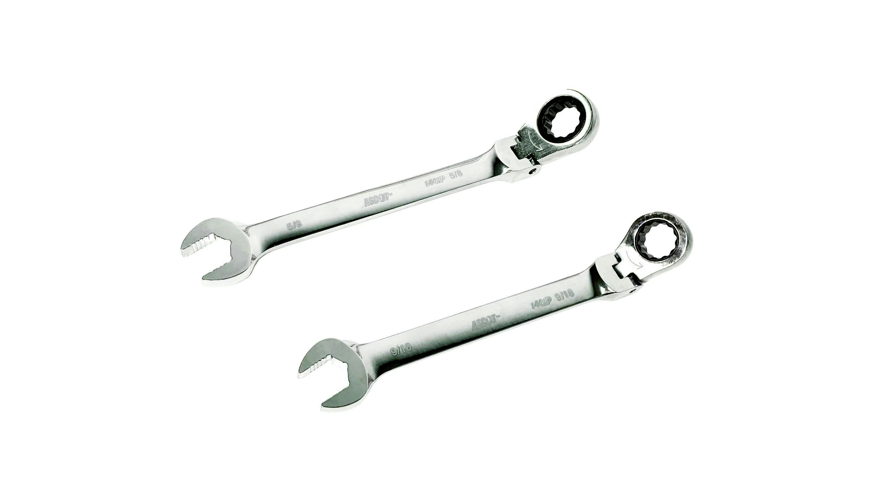 Ascot flex open ended wrench