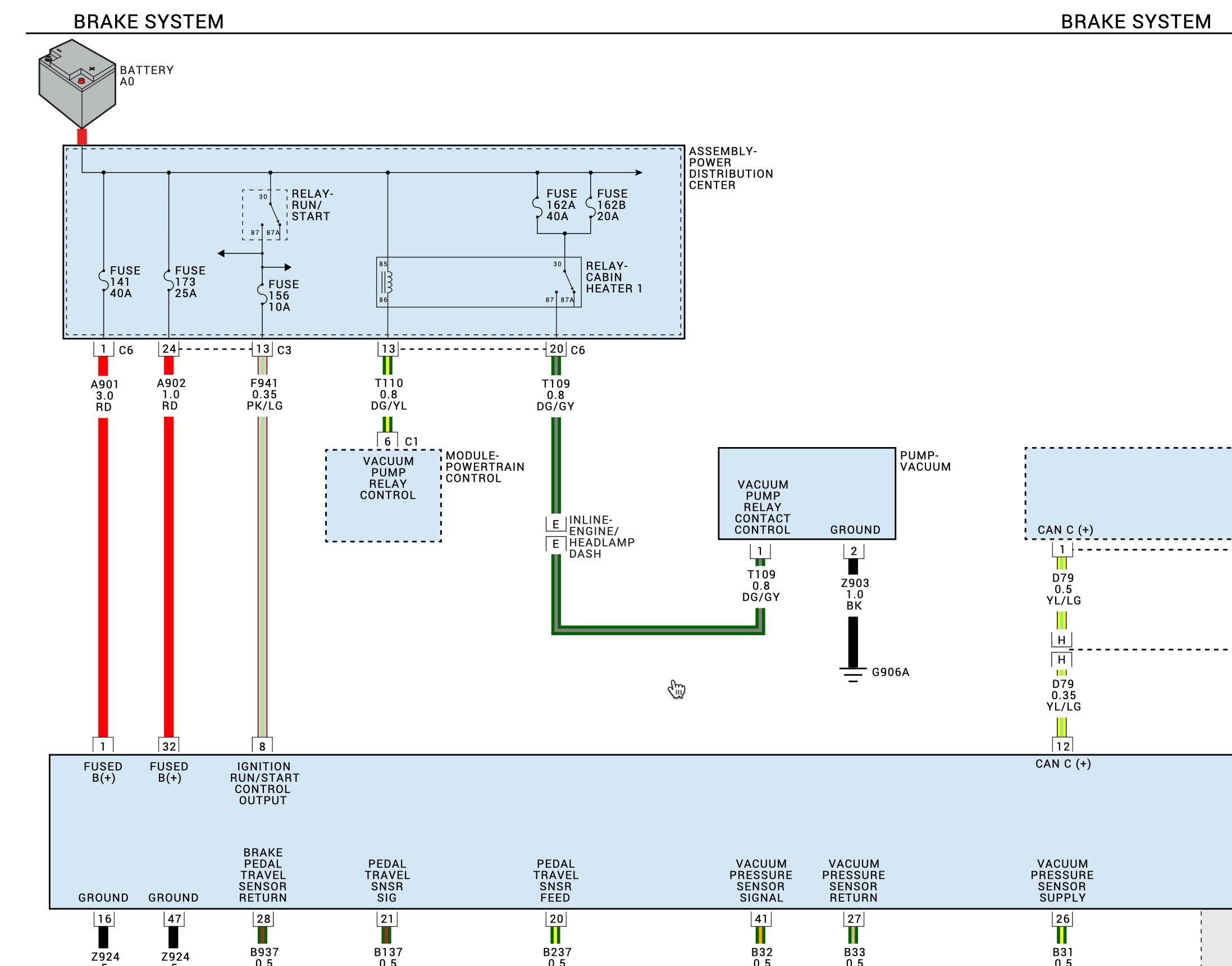 Figure 4 &mdash; 2015 Dodge Journey - ABS-wiring-F173