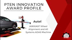 Innovation Award Profile: Autel IA900AST Wheel Alignment and All Systems ADAS Machine