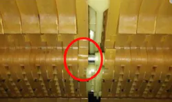 Example of a missing tab (red circle).