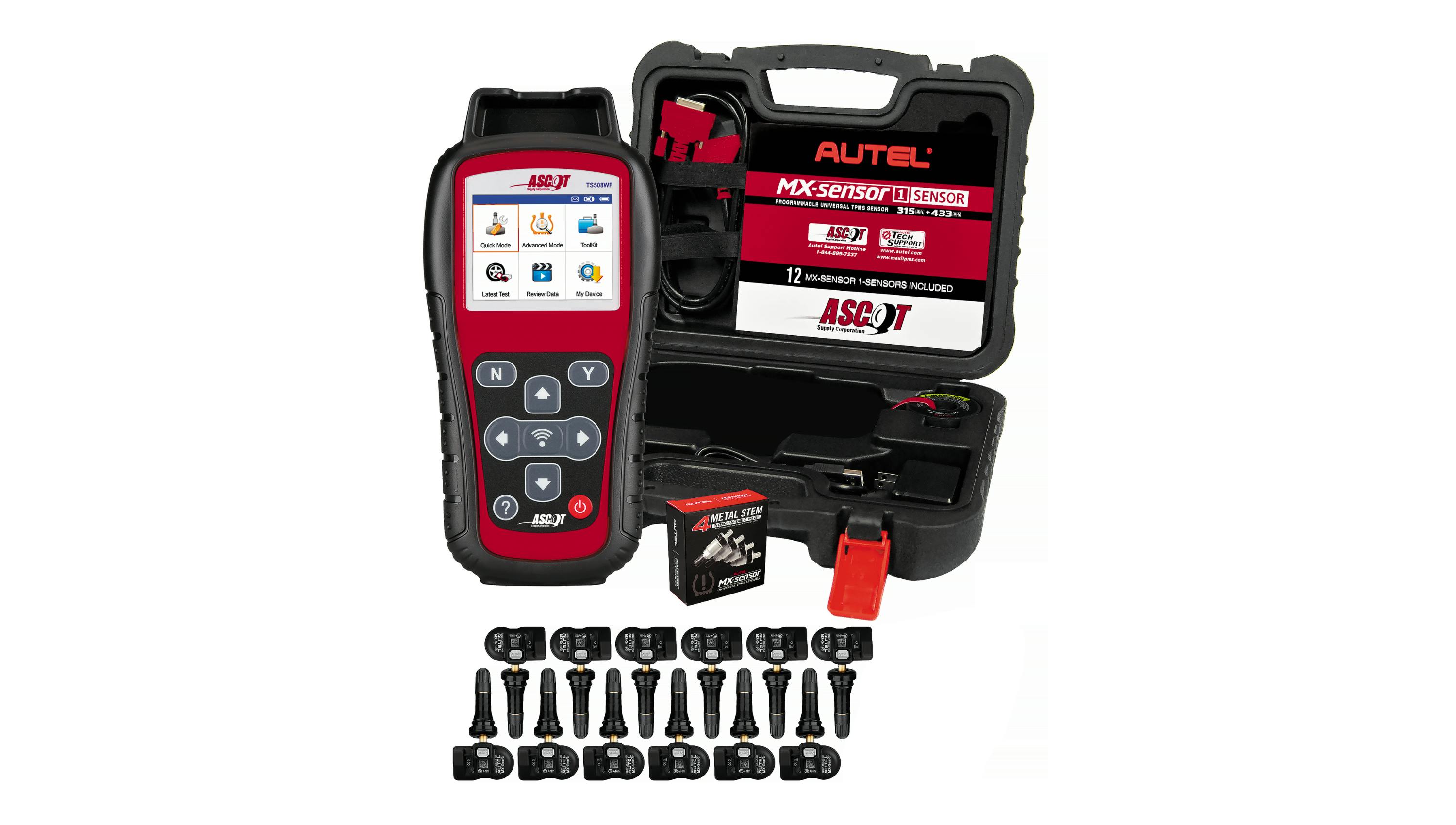 Ascot Supply Maxi TPMS Wi-Fi / Sensor Kit, No 469-51812