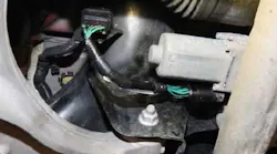 Example of the ELSD jumper harness in place.