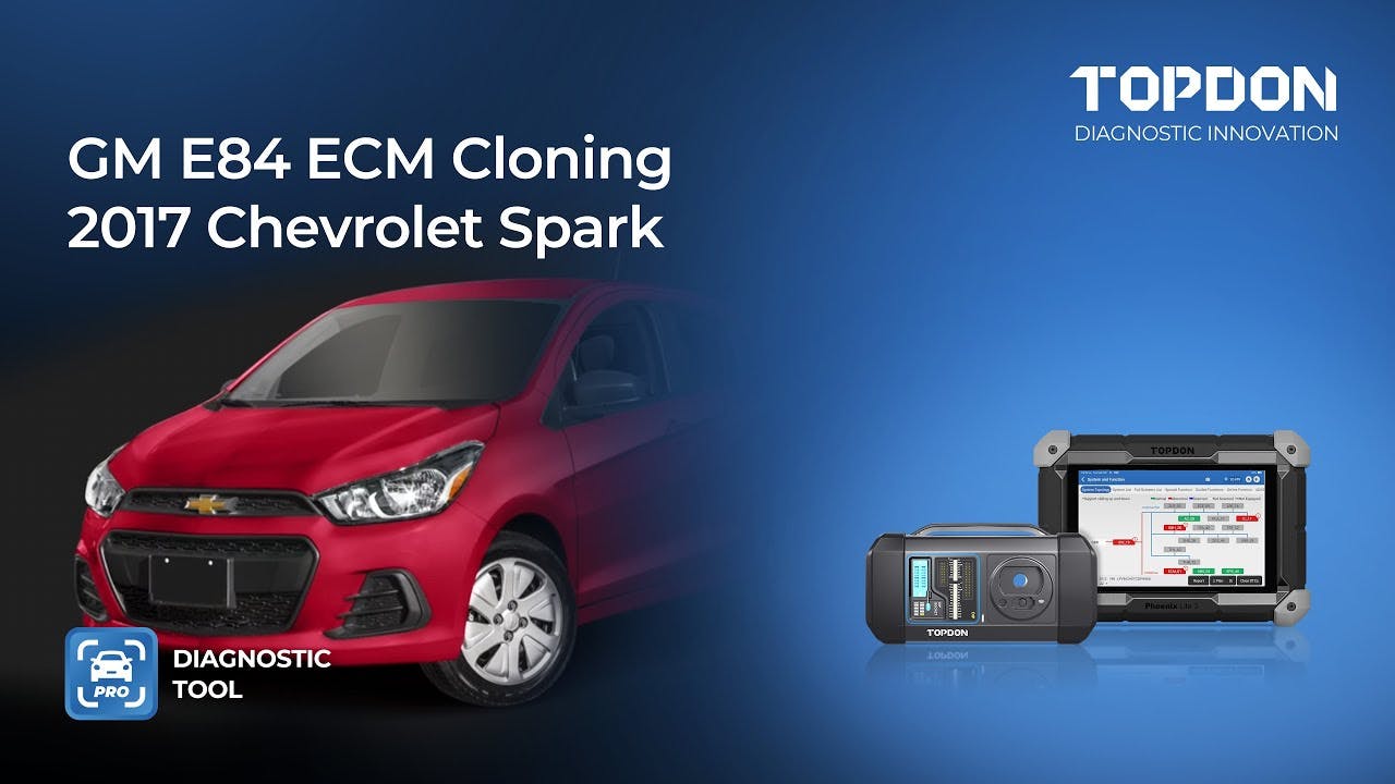 GM E84 ECM Cloning | 2017 Chevrolet Spark