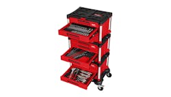 366-pc Master Mechanics Hand Tool Set w/ PACKOUT Drawers and Dolly
