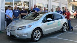 The Chevy Volt had a decreased driving range of 30% to 40% in cold weather, as the heater was using the only energy on-board, the HV battery pack. That old-fashioned technology was also used in the Ford Fusion / C-Max Plug-ins, called Energi. The load on the battery was 5 to 7 kW. The Chevy Volt had a decreased driving range of 30% to 40% in cold weather, as the heater was using the only energy on-board, the HV battery pack. That old-fashioned technology was also used in the Ford Fusion / C-Max Plug-ins, called Energi. The load on the battery was 5 to 7 kW.